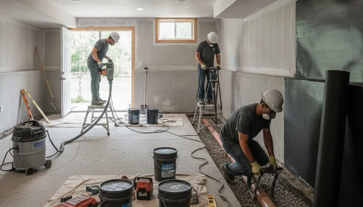 Basement Waterproofing Image 2